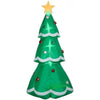 Image of Gemmy Inflatables Christmas Inflatables 10' Mixed Media Green Christmas Tree by Gemmy Inflatable 119429