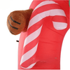 Image of Gemmy Inflatables Christmas Inflatables 11' ANIMATED Plush Teddy Bear Archway w/ Wiggling Bow Tie by Gemmy Inflatables 781880208471 19955 11' ANIMATED Plush Teddy Bear Archway Bow Tie by Gemmy Inflatables