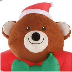 11' ANIMATED Plush Teddy Bear Archway w/ Wiggling Bow Tie by Gemmy Inflatables