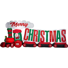 Gemmy Inflatables Christmas Inflatables 16' COLOSSAL "Merry Christmas" Train by Gemmy Inflatables 781880241058 114143