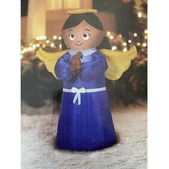 Gemmy Inflatables Christmas Inflatables 3 1/2' Christmas African American Angel by Gemmy Inflatable