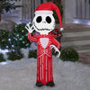 Image of Gemmy Inflatables Christmas Inflatables 4' Nightmare Before Christmas Jack Skellington In Red/White Suit by Gemmy Inflatables 114391