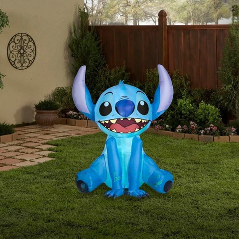 Gemmy Inflatables Christmas Inflatables 5' Disney Limited Edition Stitch by Gemmy Inflatables 445309