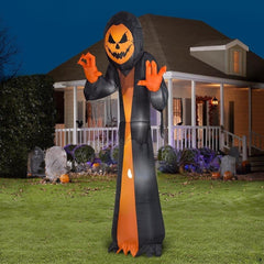 12' Lightshow Short Circuit Halloween Spooky Reaper by Gemmy Inflatables