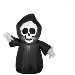 Gemmy Inflatables Halloween Inflatables 3' Car Buddy Halloween Grim Reaper by Gemmy Inflatable 226039
