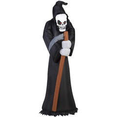 Gemmy Inflatables Halloween Inflatables 5' Grim Reaper holding Sickle by Gemmy Inflatables 71670 5' Grim Reaper holding Sickle by Gemmy Inflatables SKU# 71670