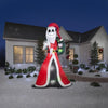 Image of Gemmy Inflatables Inflatable Party Decorations 10' Christmas Shiny Jack Skellington as Sandy Claws by Gemmy Inflatables 882548 10' Christmas Shiny Jack Skellington as Sandy Claws  Gemmy Inflatables