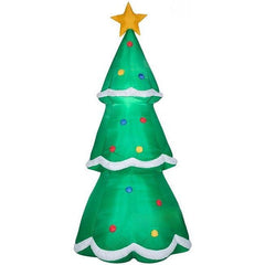 Gemmy Inflatables Inflatable Party Decorations 10' Christmas Tree w/ Ornaments & Star by Gemmy Inflatables 781880241102 114588