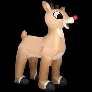 Gemmy Inflatables Inflatable Party Decorations 10' Giant Rudolph the Red Nose Reindeer by Gemmy Inflatables 14330 - 882543