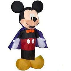 Gemmy Inflatables Inflatable Party Decorations 3 1/2' Disney's Mickey Mouse as Halloween Vampire by Gemmy Inflatables 781880239055 220435 - 3639373