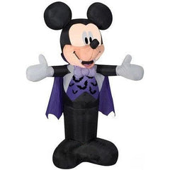 Gemmy Inflatables Inflatable Party Decorations 3 1/2' Halloween Mickey Mouse In Vampire Costume by Gemmy Inflatables 781880205159 224994