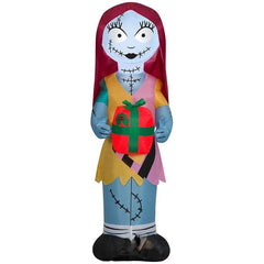 Gemmy Inflatables Inflatable Party Decorations 3 1/2' Sally Holding Present by Gemmy Inflatables 781880241447 116473