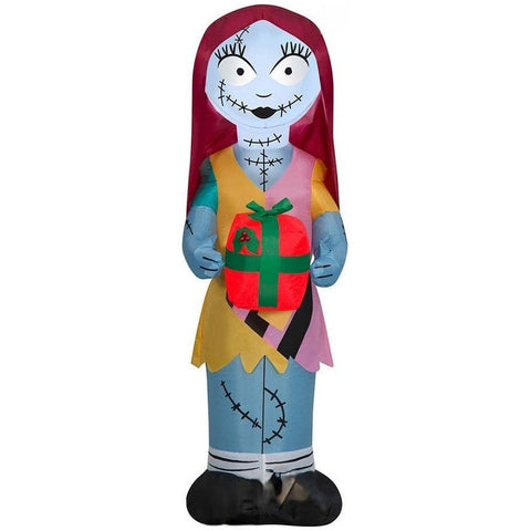 Gemmy Inflatables Inflatable Party Decorations 3 1/2' Sally Holding Present by Gemmy Inflatables 781880241447 116473