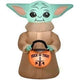 3 1/2' The Mandalorian The Child w/ Treat Tote by Gemmy Inflatables