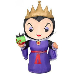 Gemmy Inflatables Inflatable Party Decorations 3.5' Disney's Evil Witch w/ Poison Apple by Gemmy Inflatables 781880234500 228923