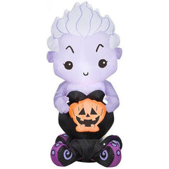 Gemmy Inflatables Inflatable Party Decorations 3.5' Stylized Disney's Ursula by Gemmy Inflatables 226676