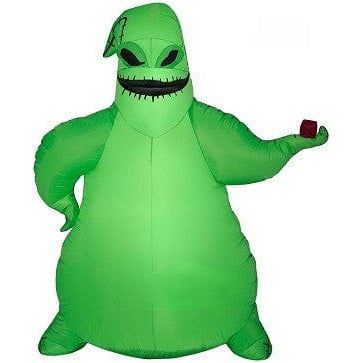 Gemmy Inflatables Inflatable Party Decorations 4 1/2' Nightmare Before Christmas Oogie Boogie w/ Dice by Gemmy Inflatables 781880238942 226301 4 1/2' Nightmare Before Christmas Oogie Boogie Dice Gemmy Inflatables