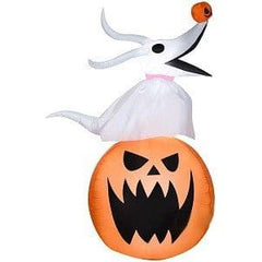 Gemmy Inflatables Inflatable Party Decorations 4.5' Nightmare Before Christmas Zero on Pumpkin by Gemmy Inflatables 781880238980 591623749 - 227115 4.5' Nightmare Before Christmas Zero Pumpkin Gemmy Inflatables