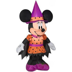 Gemmy Inflatables Inflatable Party Decorations 4' Halloween Minnie Mouse As Witch by Gemmy Inflatables 781880205203 222500