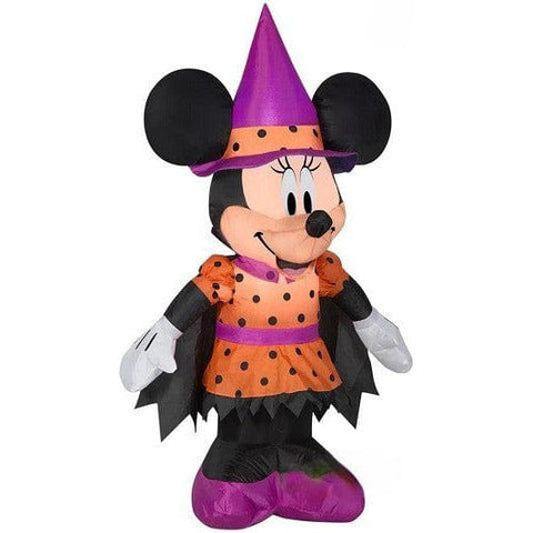 Gemmy Inflatables Inflatable Party Decorations 4' Halloween Minnie Mouse As Witch by Gemmy Inflatables 781880205203 222500