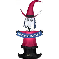 Gemmy Inflatables Inflatable Party Decorations 4' Halloween Shock w/ "Everyday is Halloween" Banner by Gemmy Inflatables 781880205142 225000 4' Halloween Shock "Everyday is Halloween" Banner by Gemmy Inflatables