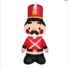 Gemmy Inflatables Inflatable Party Decorations 4' Nutcracker Toy Soldier by Gemmy Inflatables 781880212294 36358