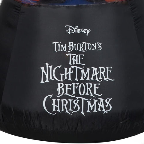 Gemmy Inflatables Inflatable Party Decorations 5 1/2' Nightmare Before Christmas Jack and Sally Halloween Globe by Gemmy Inflatables 781880239017 224300 5 1/2' NightmareChristmas Jack Sally Halloween Globe Gemmy Inflatables