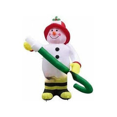 Gemmy Inflatables Inflatable Party Decorations 7' Christmas Fire Fighter Snowman w/ Hose by Gemmy Inflatables 781880274377 Y164L