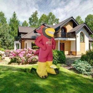 Gemmy Inflatables Inflatable Party Decorations 7' NCAA Iowa State Cyclones Cy The Cardinal Mascots by Gemmy Inflatables 496846 7' NCAA Iowa State Cyclones Cy The Cardinal Mascots Gemmy Inflatables