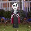 Image of Gemmy Inflatables Seasonal & Holiday Decorations 3.5' Disney Nightmare Before Christmas Jack Skellington As Vampire by Gemmy Inflatable 228880 3.5' Disney Christmas Jack Skellington Vampire  Gemmy Inflatable