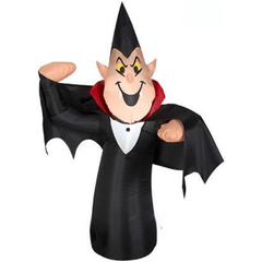 Gemmy Inflatables Special Event Inflatables 3 1/2' Skinny Vampire by Gemmy Inflatables 3 1/2  Inflatable "He Is Risen" Inflatable Cross by Gemmy Inflatables