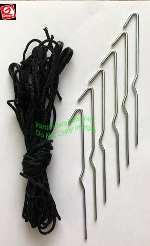 Gemmy Airblown Replacement Stake Pack for Small Inflatables