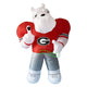 7' NCAA Inflatable Georgia Hairy Bulldog Mascot