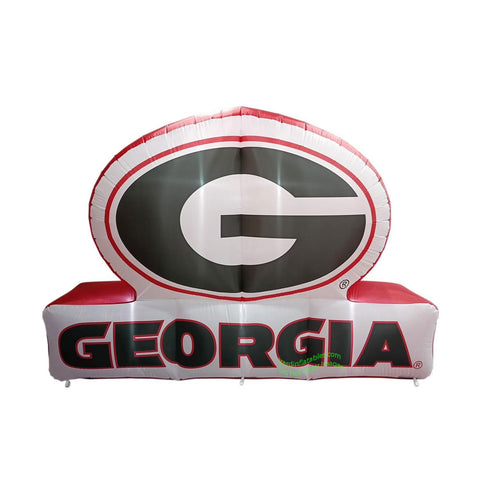 10' Air Blown Inflatable NCAA Georgia Bulldogs Logo Scene