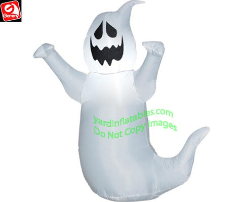 3 1/2' Gemmy Airblown Inflatable Halloween Scary Ghost