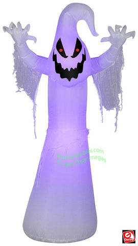 5' Gemmy Airblown Inflatable Halloween Black Light Ghost Ghoul