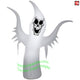 3 1/2' Gemmy Airblown Inflatable Scary Skeleton Ghost