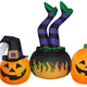8.5' Gemmy Airblown Inflatable Halloween Brewing Witch Scene