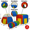 Image of GigaTent Play Tents & Tunnels Play Tent Includes One Cube One Pyramid Tent & One Tunnel by Gigatent 815886012531 CT 098