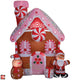 8.5' Gemmy Animated Airblown Inflatable Christmas Gingerbread House w/ Spinning Peppermint