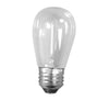 Image of 48' Outdoor LED String Light Set with Warm White S14 Bulbs for Patio, Tent, and Event Lighting