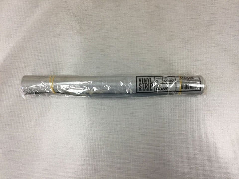 Moose Supply Solid Gray Vinyl Strip 12" x 60"