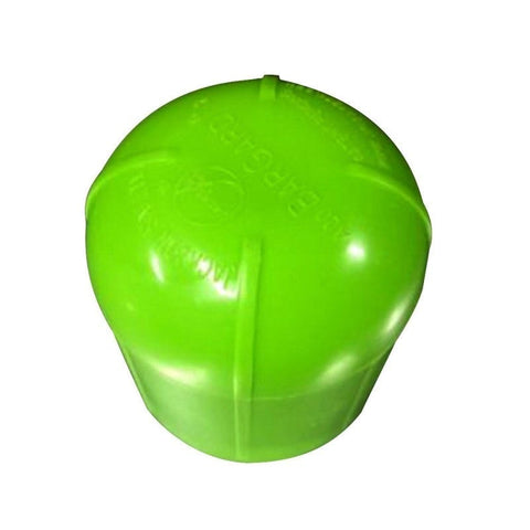 2" Green Plastic Tent Stake Cap - 10 Pack