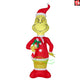 4' Gemmy Airblown Dr. Seuss' Grinch w/ Candy Cane