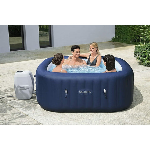 H20GO Hot tub 6 Person Inflatable Hot Tub SaluSpa Hawaii AirJet by  Bestway 821808012978 60022E 6 Person Inflatable Hot Tub SaluSpa Hawaii AirJet by Bestway SKU #60022E