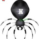 7' Gemmy Airblown Inflatable Hanging Black & White Spider