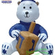 11' Air Blown Inflatable Hanukkah Bear w/ Dreidel
