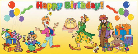 Happy Birthday Clowns