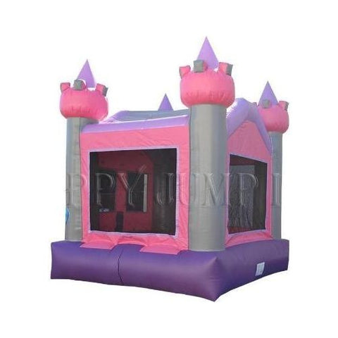 Happy Jump Commercial Bouncers 13' L Pink Castle by Happy Jump MN1108-13 13' L Pink Castle by Happy Jump SKU# MN1108-13