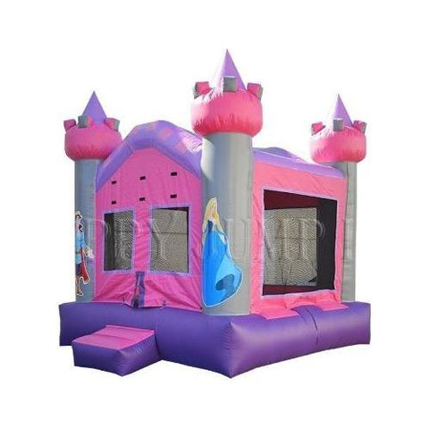 Happy Jump Commercial Bouncers 13' L Pink Castle by Happy Jump MN1108-13 13' L Pink Castle by Happy Jump SKU# MN1108-13